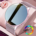 Miniatyrbild 2 av 6: LIGE Bluetooth Call Smart Watch Dam Herr 1.32 \ Mesh belt 01 Bluetooth call watch