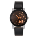 Miniatyrbild 1 av 3: 2022 new lovers watch läder kvarts casual watch men(.451)