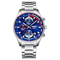 Miniatyrbild 1 av 6: NIBOSI New Fashion Herrklockor Top Märke Lyx Armbandsur Quartz Klocka Guld Watch Man Vattentät Chronograph Relogio Masculino C