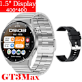 Miniatyrbild 1 av 6: för Huawei Watch GT3 Smart Watch Herr Android Bluetooth Call IP68 Vattentät Blodtryck Fitness Tracker Smartwatch Dam Si St Zu-Bl Si smart watch