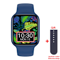 Miniatyrbild 1 av 6: Smart Watch Series 8 W58 W59 W38 W28 Pro Smartwatch Dam Herr NFC Vattentät BT Call Heartrate Monitor IWO För Apple Android BLS add BLS W59