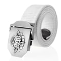 Miniatyrbild 1 av 6: SupSindy män Canvasbälte 3D ryska luftburna trupper VDV metallspänne jeansbälten för män Army Military Taktisk Bälten Man Strap White 110cm