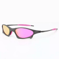 Miniatyrbild 2 av 6: MTB Man Polarized Solglasögon Cykelglasögon UV400 Fiskesolglasögon Metall Cykelglasögon Cykling Glasögon Ridglasögon H8-1 Black