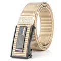 Miniatyrbild 1 av 6: Nytt mode herrbälte Toppkvalitet Bekväma nylon för män Metall Automatiskt spänne Ung Canvas Taktisk designerbälte Khaki Belt A 120cm Adjustable