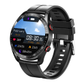 Miniatyrbild 1 av 6: Smart Watch Bluetooth Call Ecg Ppg Full Touch Screen Väder Samtalsinformation Påminnelse Multi Voice Sports Mode Smart Armband tape black