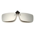 Miniatyrbild 1 av 5: LongKeeper polariserade fotokromiska linser Clip On Solglasögon Bilförarglasögon Anti-UV Solglasögon Körglasögon Tillbehör silver