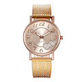 Miniatyrbild 1 av 6: Elegant rosguld watch Kvinna Enkelt Temperament Student Vattentät Kvinna Högnivå Kvinna Lyxklockor Kvinnor rose gold