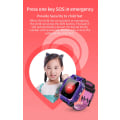 Miniatyrbild 4 av 6: Barn Smart Watch Ny Sim-kort Smartwatch för barn SOS LBS Ring Telefon Kamera Röstchatt Foto Vattentät Pojkar Flickor Present Q19 W19-360 Pink Russian Version