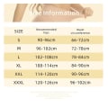 Miniatyrbild 3 av 6: Waist trainer Body Shaper Body Shapewear Magekontroll Underkläder Falska skinkor Höftkuddar Enhancer Axelremmar Smalare Buckle Black Style A XL