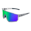 Miniatyrbild 1 av 6: UV400 Sport Glasögon Mountainbike Sport Cykelglasögon Utomhus Cykelglasögon Herr Cykling Solglasögon MTB Solglasögon 1lins Transparent gray