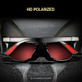 Miniatyrbild 2 av 6: Polaroid Solglasögon Unisex Man Goggle Square Plast Gafas De Sol Klassiskt mode Svarta nyanser UV400 C