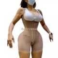 Miniatyrbild 1 av 5: Fajas Reductoras Latex Body Shaper Levanta Cola Post Parto Operation Gördel Bantning Underbyst Korsett Butt Lifter Midjeskydd BGE M