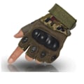 Miniatyrbild 1 av 6: Taktiska utomhushandskar Airsoft Sporthandskar Halvfinger Militär Män Stridshandskar Andas Skytte Jakt Cykelhandskar Camouflage M