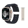 Miniatyrbild 1 av 2: HK8 Pro MAX Ultra Smart Watch Series 8 49 mm 2,12 tum Amoled HD-skärm Hög uppdateringsfrekvens NFC Kompass Man Kvinna Sport SmartWatch and alpine strap-e