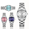 Miniatyrbild 2 av 6: CHRONOS Elegant Watch Lyx Dammodemärke Armbandsur Japan Movement Rostfritt stål Present till kvinnlig flickvän CH2303 with Box