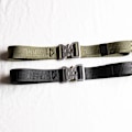 Miniatyrbild 4 av 6: Bälte Män Utomhus Jakt Metall Taktiskt bälte Multifunktionslegering Spänne Högkvalitativ Marine Corps Canvas Bälte för kvinnor 2.5cm Black 100cm