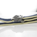 Miniatyrbild 6 av 6: Canvas automatiskt spänne bälte för män Tactical Army hög kvalitet 4 mm tjocka 38 mm breda byxor Tillbehör Nytt träningsbälte för utomhusbruk Coffee stripes 120cm