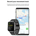 Miniatyrbild 4 av 6: Ny Smart Watch Herr Dam för apple Series Watch 9 Always on Display Kroppstemperatur BT Call NFC Smartwatch för apple Android silver