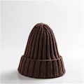 Miniatyrbild 1 av 6: Unisex Bomullsblendade Varma Mjuka Stickade Mössor Hip Hop Vintermössor Beanies För Flickor Höstmössor Skullies Beanies coffee