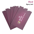 Miniatyrbild 1 av 6: 5 st Ny stöldskydd för RFID-kreditkortsskydd Blockerande korthållare ärm Hudfodral Case Case red