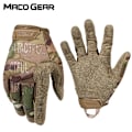 Miniatyrbild 2 av 6: Taktisk handske Militär Armé Helfingerhandskar Herr Airsoft Cykling Sport Camping Träning Cykling Paintball Lättvikts Camo A9 Multicam M