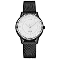 Miniatyrbild 1 av 6: Mode Watch Damklocka Silver Heart Dial Silikon Mesh Armbandsur Reloj Mujer Montre Femme Watch 2022 I