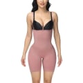 Miniatyrbild 1 av 6: Sömlös elastisk kroppsformning Höftlyftande formbyxor Damunderkläder Korsett med hög midja Shapewear Bean Paste M
