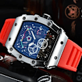 Miniatyrbild 1 av 6: Watch Mode Legering Urboett Toppmärke Lyx Herr Quartz Clock Klassisk Man Sport Kronografklockor Style 10