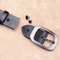 Miniatyrbild 5 av 6: 2022 Nytt lyxvarumärke högkvalitativt kvinnor i äkta läder 1,8 cm bredd Bälten Golden Lock Spänne Klänning Jeans Tröja Midjeband Bälte Black 105CM