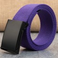 Miniatyrbild 1 av 6: Gratis gravering Plus LONG Storlek 160 150 140 130 cm Canvasbälten Herr Anpassat namn Automatiskt spänne Damer Large Big Size Jeansbälten Dark purple 130cm