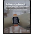 Miniatyrbild 6 av 6: Ultra Smartwatch NFC Bluetooth Call Herr Dam Smart Watch Blood Oxygen Sleep Monitor Titanlegering Case 49mm Series 8 Starlight 1 Ocean(.992)
