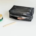 Miniatyrbild 5 av 6: 1 STK Kvinnor Män Nödvändig kosmetikaväska Transparent organizer Mode Liten Stor Svart Toalettväskor Sminkpåse C