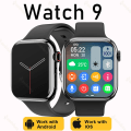 Miniatyrbild 2 av 6: Ny Smart Watch Herr Dam för apple Series Watch 9 Always on Display Kroppstemperatur BT Call NFC Smartwatch för apple Android gold mesh