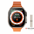 Miniatyrbild 1 av 6: Z8 Ultra MAX Smart Watch Series 8 Titanium Alloy 1:1 49mm case Bluetooth Call NFC ECG IP68 Vattentät Smartwatch Herr Gold O Alpine S