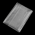 Miniatyrbild 3 av 6: THINKTHENDO 12x9cm PVC Transparent Auto Document Cover Ryska case Skydda Bil ID-kortshållare för män kvinnor