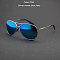 Miniatyrbild 1 av 6: TUZENGYONG 2023 Brand Alloy Herrsolglasögon Polarized UV400 Lens Solglasögon För Herr Pilotglasögon Oculos de sol Hög kvalitet T8013 C06 no box