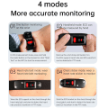 Miniatyrbild 6 av 6: Ny E600 EKG Smart Watch Herr Icke-invasiv Blodsocker Puls Blodtrycksmätare Sportsteg Smartwatch Dam Android add silica black(.1231)