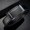 Miniatyrbild 3 av 6: 140 cm 150-160 cm Automatiskt spänne manbälte Äkta läder Designermode för lyxigt koskinn Högkvalitativt märkesbälte för man Belt body 115cm