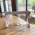 Miniatyrbild 6 av 6: DIY Tjejer Transparent kosmetisk väska Kvinnor Dragkedja Klara sminkväskor Case Resor PVC Bad Toalettartiklar Tvätt Förvaringsväska White