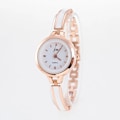 Miniatyrbild 5 av 6: 2023 Berömt varumärke Rose Gold Silver Casual Quartz Watch Dam Mesh Rostfritt Stål Klänning Dam Klockor Relogio Feminino Clock Silver