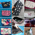 Miniatyrbild 6 av 6: Sminkväska Värmeöverföring Härlig kosmetisk väska med print Liten toalettväska för damer och flickor Presenter Högkvalitativt case 307-7 Alpaca Bag