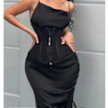 Miniatyrbild 6 av 6: Högkompression waist trainer Magkontrollband Timglas Figur Shapewear Cincher Fajas colombianska gördlar Slimmande underkläder B mesh material XS
