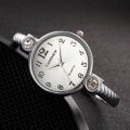 Miniatyrbild 5 av 6: Lyxiga guld rostfritt stål Kvinnor Klockor Mode Kvinna Armband Armband Watch Med Kristall Watch Kvinnlig Klocka Reloj Mujer Golden Black