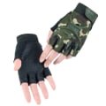 Miniatyrbild 4 av 6: Taktiska handskar för barn Militär Pojkar Halvfinger Cykelhandskar Cykel Fingerlös Cykel Ridning Flicka Handske Sport Skateboard Green L 10-12 Years Old