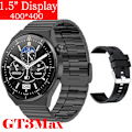 Miniatyrbild 1 av 6: för Huawei Watch GT3 Smart Watch Herr Android Bluetooth Call IP68 Vattentät Blodtryck Fitness Tracker Smartwatch Dam Bl St zu-Bl Si smart watch