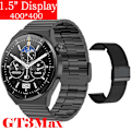 Miniatyrbild 1 av 6: för Huawei Watch GT3 Smart Watch Herr Android Bluetooth Call IP68 Vattentät Blodtryck Fitness Tracker Smartwatch Dam Bl St zu-Bl Me smart watch