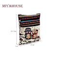 Miniatyrbild 4 av 6: Miyahouse Casual Liten Dubbel Dragkedja Messenger Bag Kvinnor Tecknad Uggla Printed Flap Bag Axelväska Damer 550c