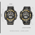 Miniatyrbild 3 av 6: Watch för män Militärklocka Mode White Hour 50M Vattentät Lysande händer Armbandsur Digital 8045 Herrklockor Quartz LIGHTGREEN