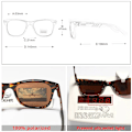 Miniatyrbild 5 av 6: KDEAM Photochromic and Polarized Solglasögon Herr Navigation Aluminium Magnesium Båge Herrglasögon UV400 Night Vision Goggles C2 Matte Black