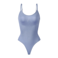 Miniatyrbild 1 av 6: Seamless Shapewear Body Kvinnor Magkontroll Kroppsformare Fajas Colombianas Waist trainer Dam Sexig String Smalning Underkläder Blue XL